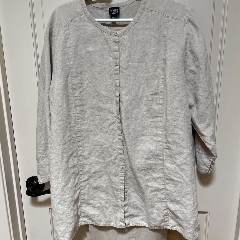 Eileen Fisher Linen Suit